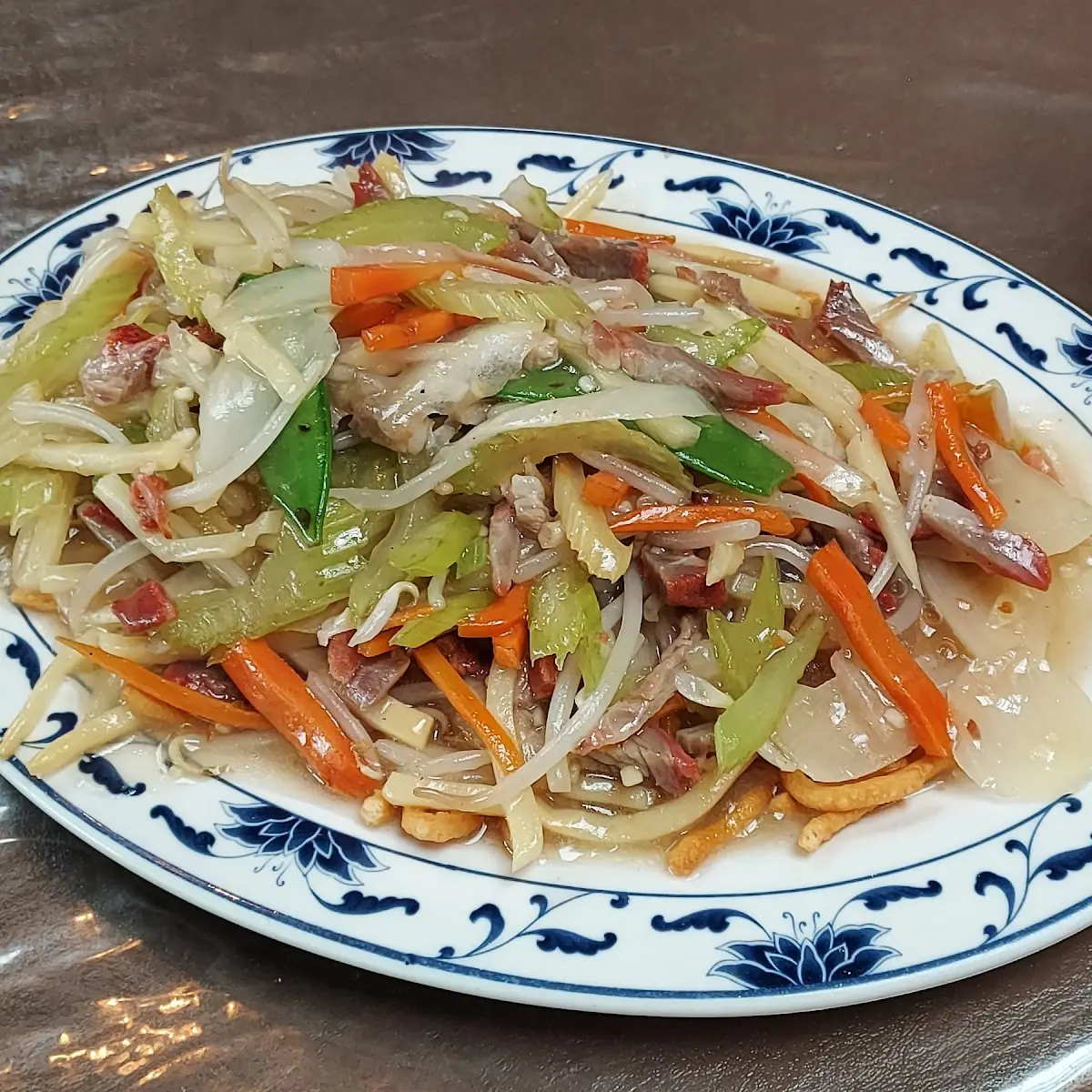 Pork Chop Suey 叉烧杂碎